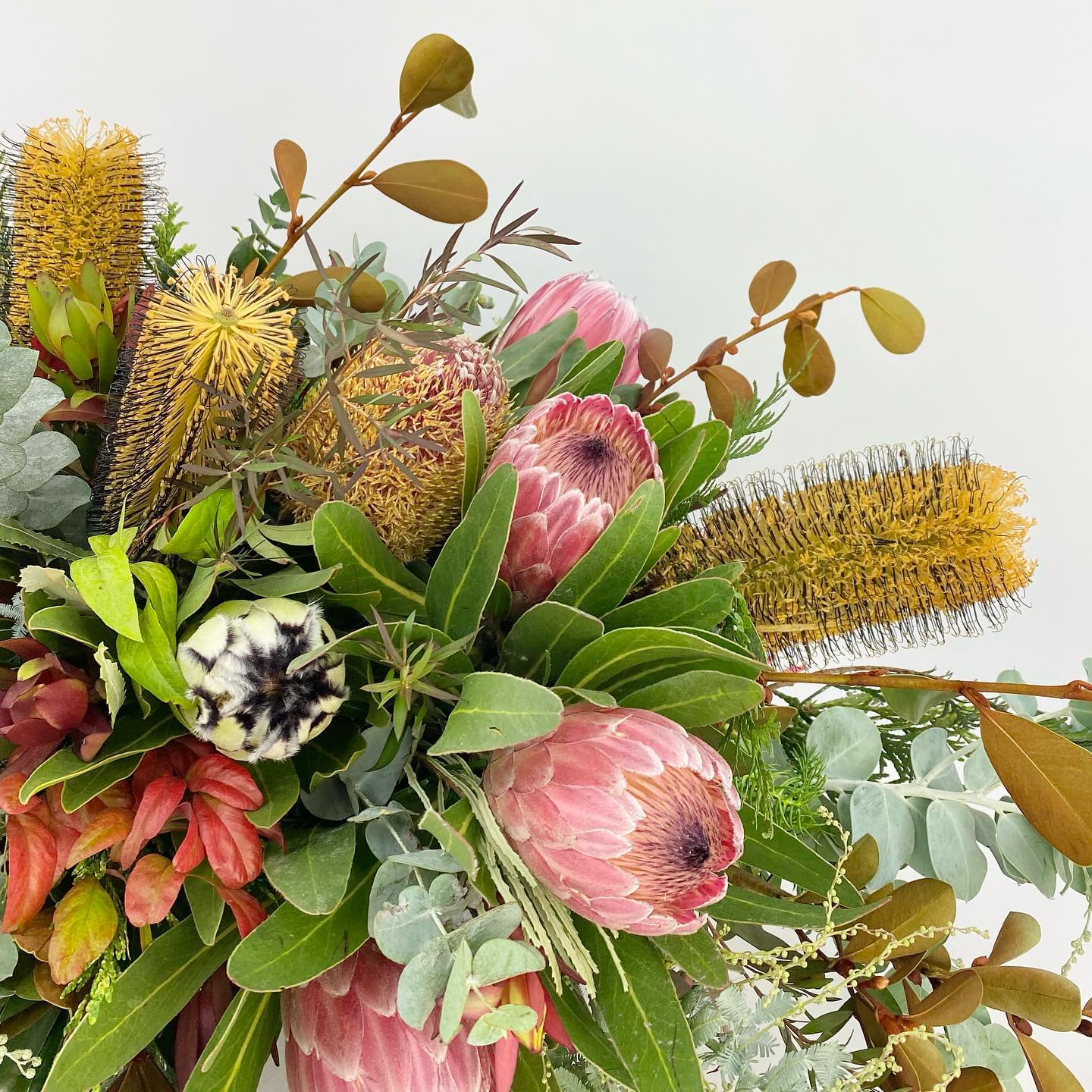 Native Casket - Casket Spray of Seasonal Native Flowers