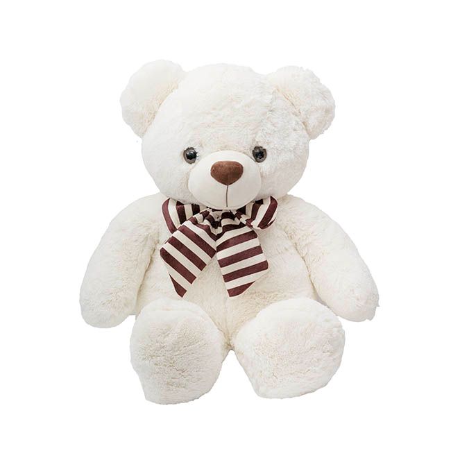 Liam (Melb) - Giant White Teddy Bear