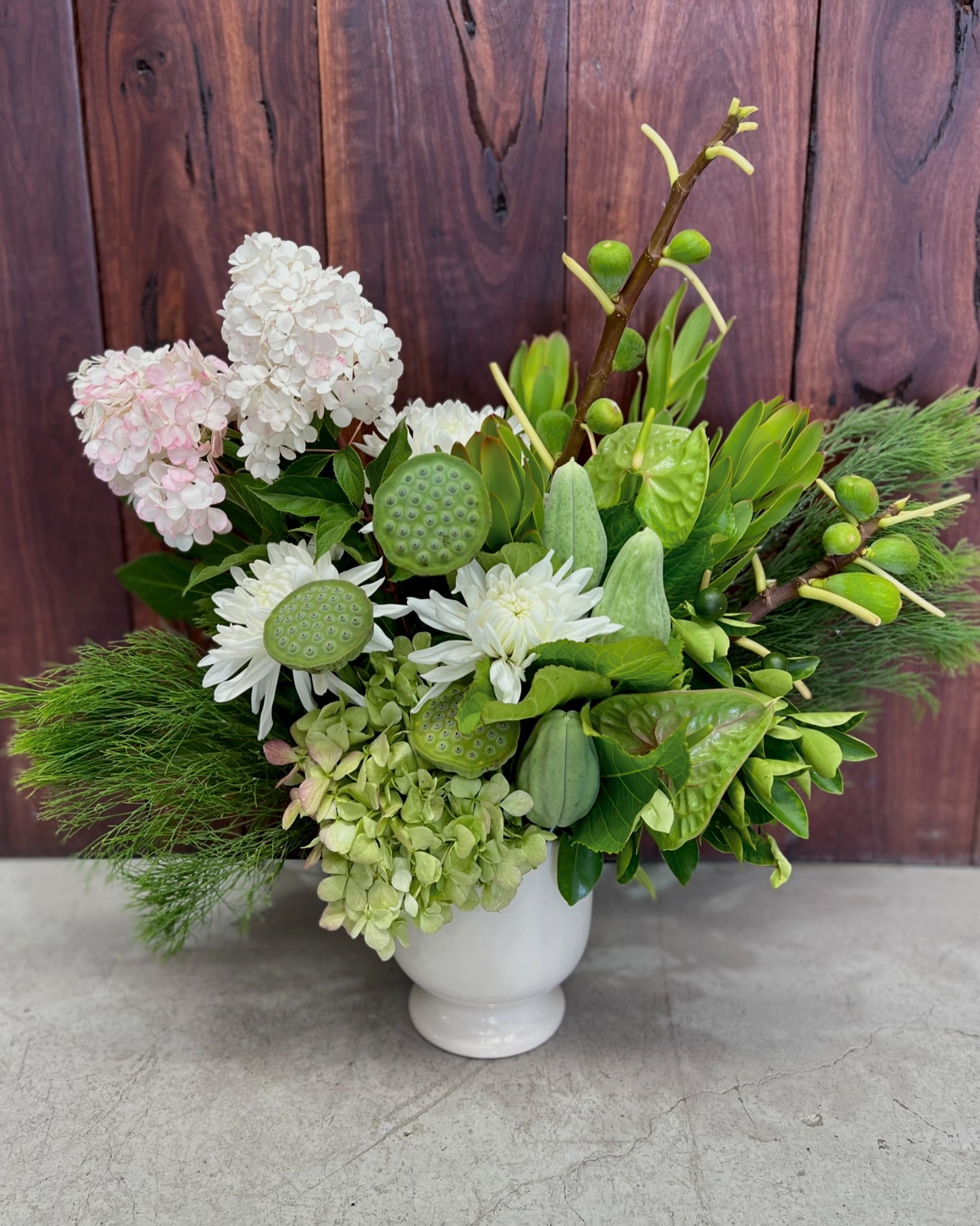 Florist Choice Ceramic Arrangement - Seasonal Flowers