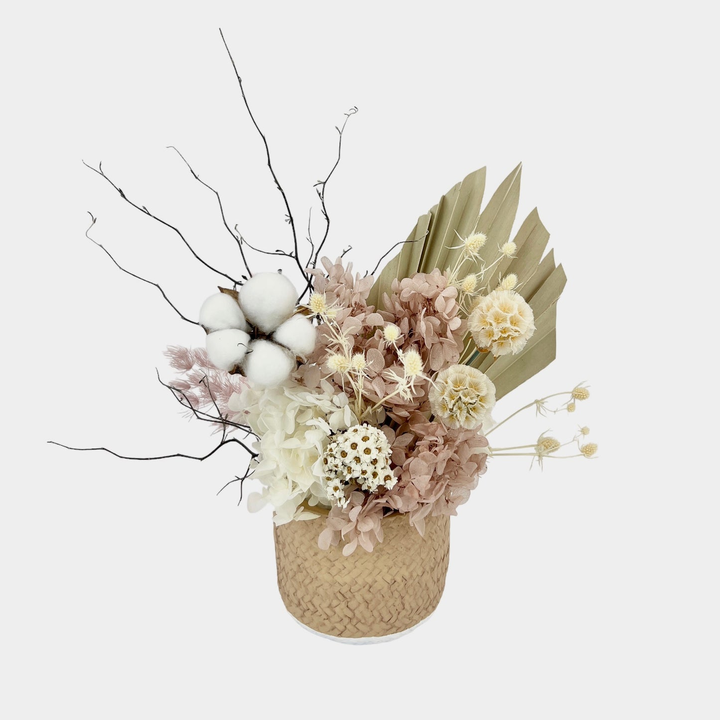 Luna - Neutral Preserved Flower Arrangement