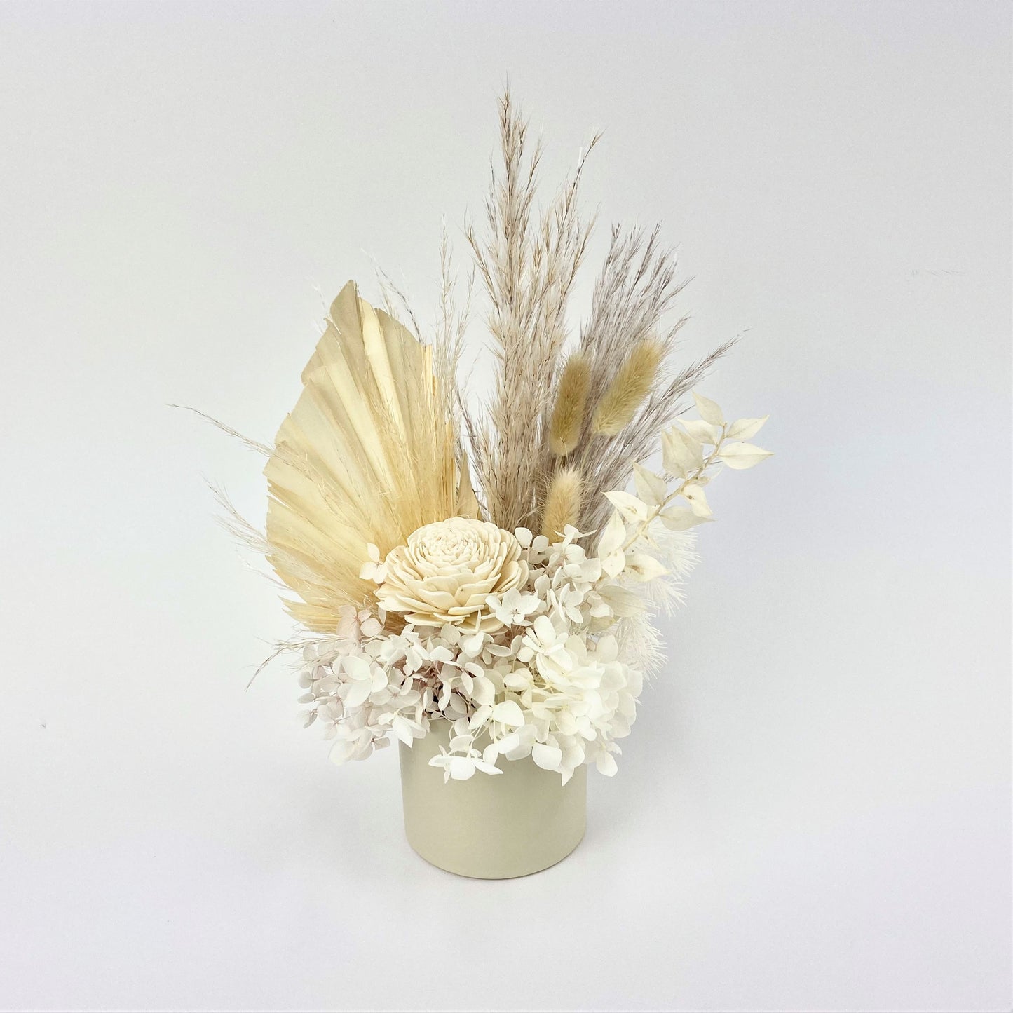 Pearl - Petite Preserved Flower Arrangement in Ceramic