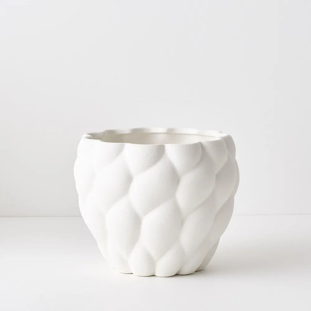 Hope Pot - Premium Unique Textured Ceramic Vase - Extra Large