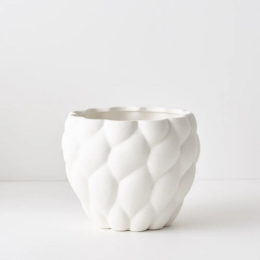 Hope Pot - Premium Unique Textured Ceramic Vase - Extra Large