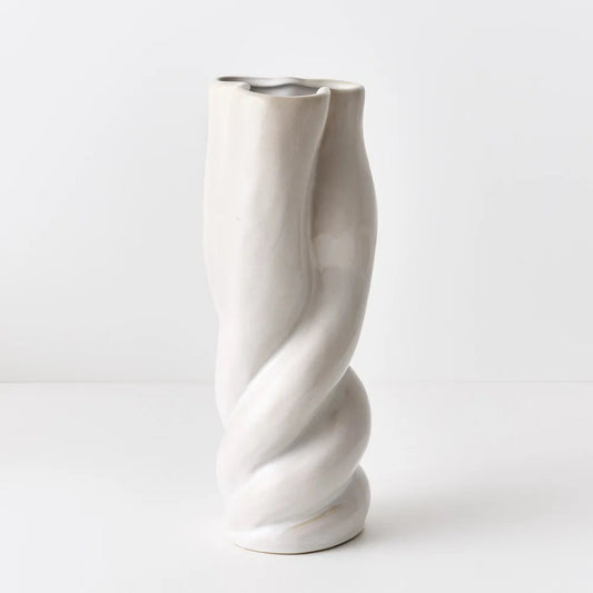 Duvessa Vase - Premium Unique Textured Ceramic Vase - Extra Large