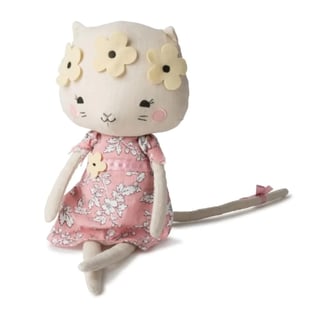 Kitty Cat - Picca Loulou Soft Toy . Melbourne delivery only.