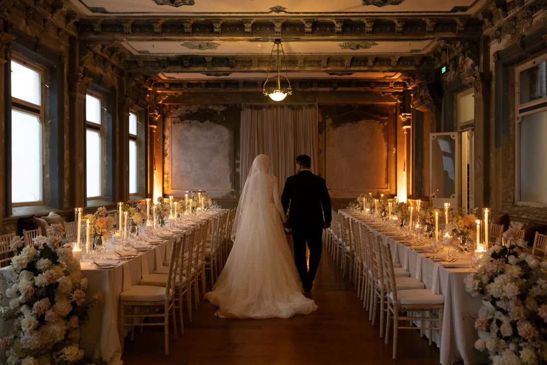 Sora & Heidar's Romantic Wedding at The George Ballroom St Kilda