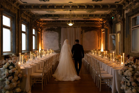 Sora & Heidar's Romantic Wedding at The George Ballroom St Kilda
