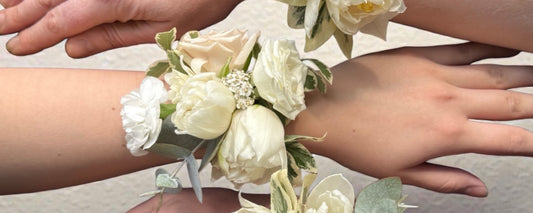 Wrist Corsages Melbourne | School Formal Flowers | Lillypad Flowers Melbourne Florist
