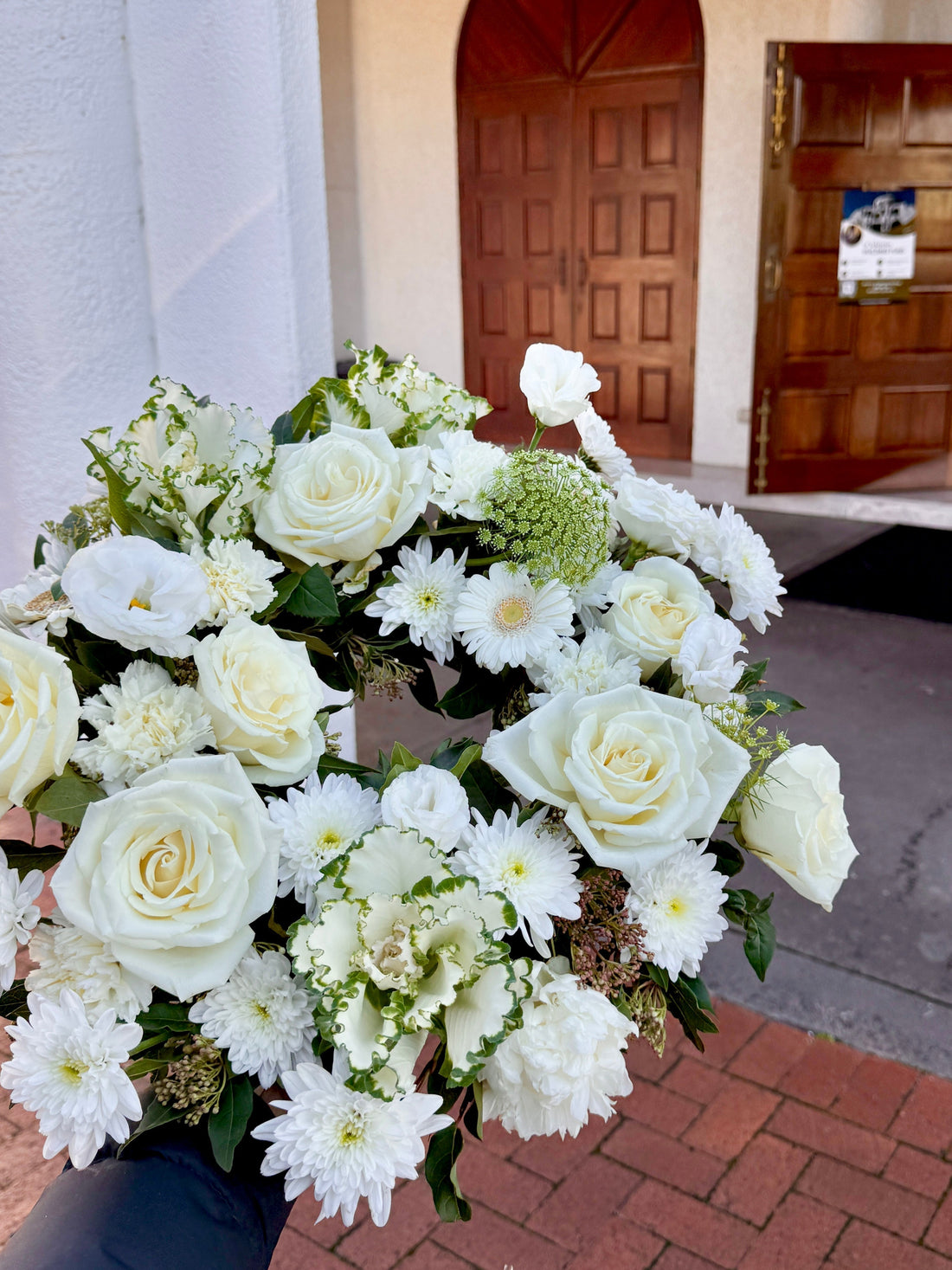 Funeral Flowers St Nektarios Greek Orthodox Church Fawkner