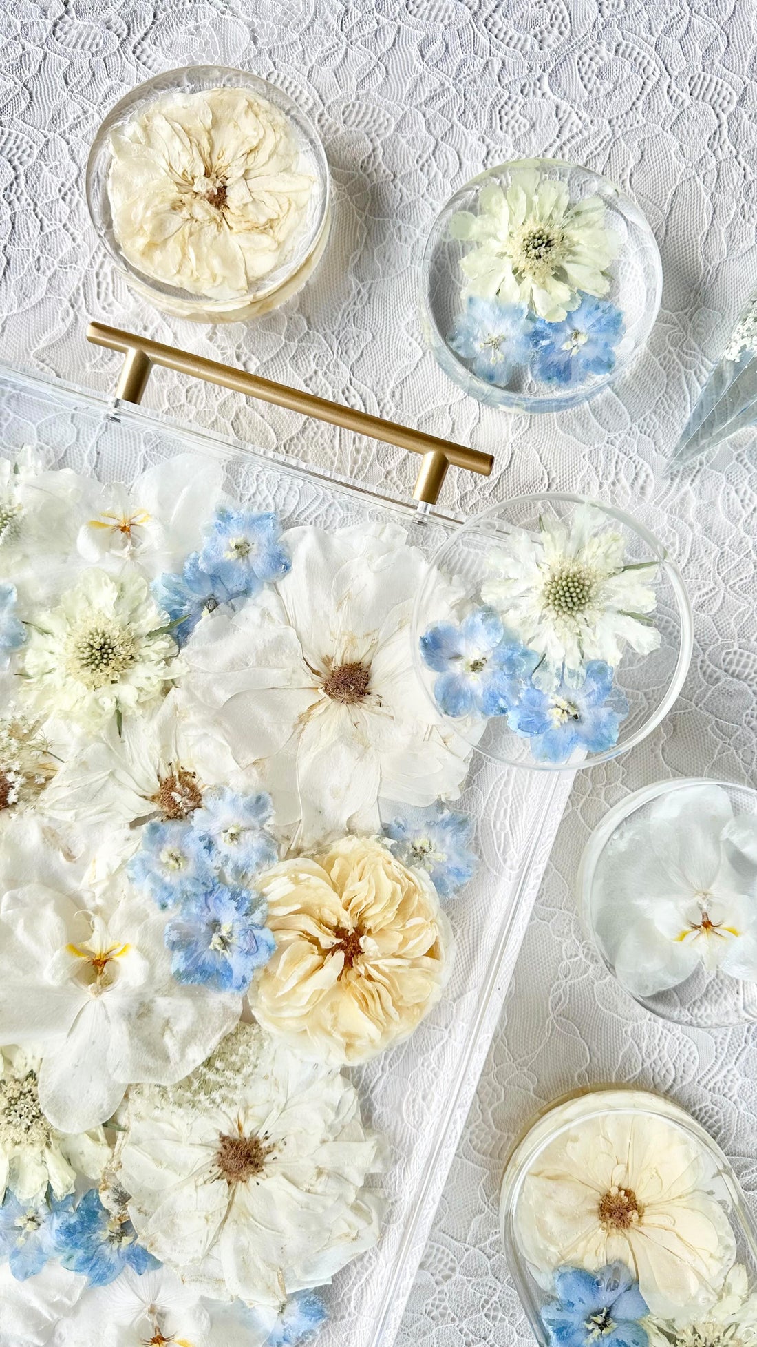 Preserving Wedding Bouquet Flowers with Resin and Framed Keepsakes