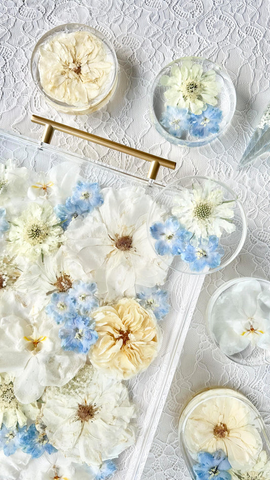 Preserving Wedding Bouquet Flowers with Resin and Framed Keepsakes