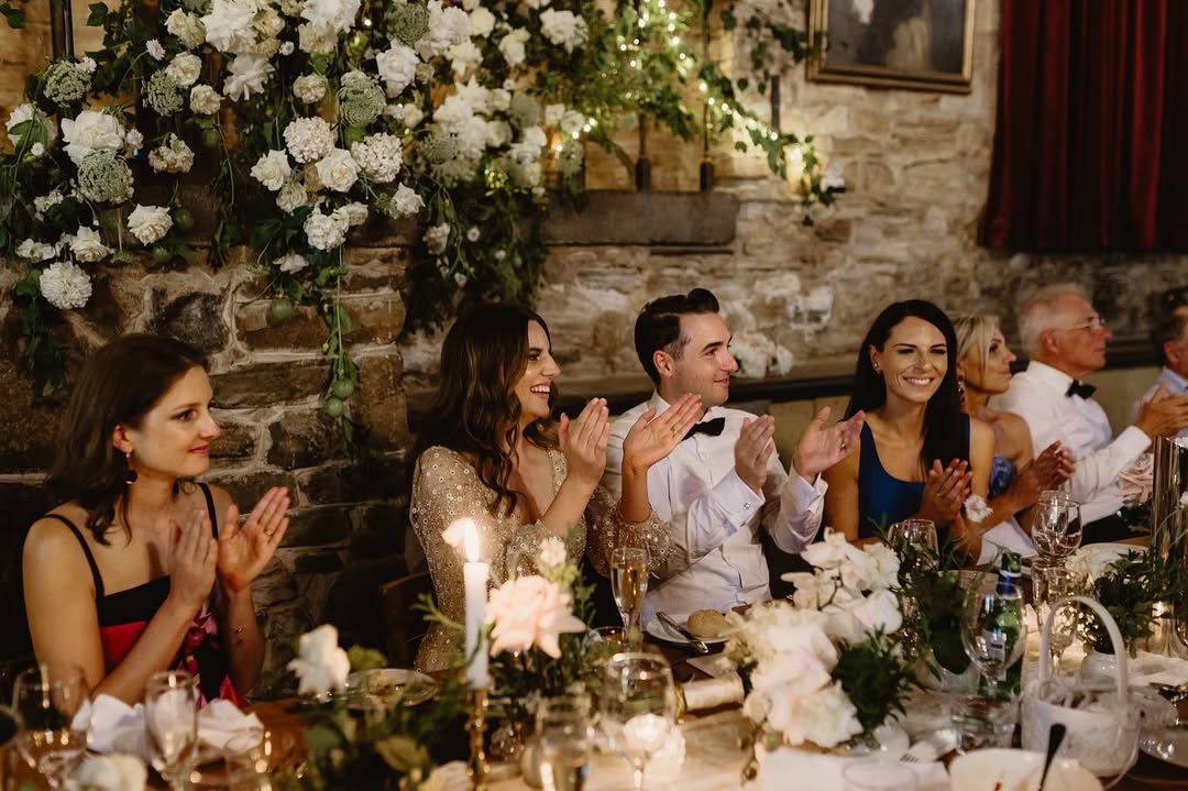 Lucy & Trent's Montsalvat Wedding - Romantic White Garden Style Wedding Flowers