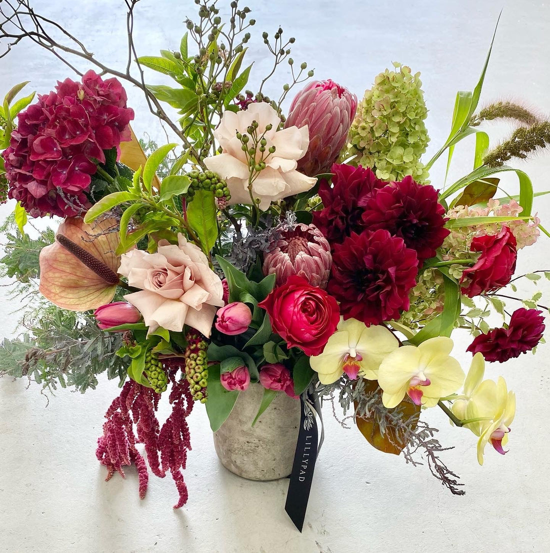 Birthday Flowers Point Cook | Luxury Custom Flower Delivery Melbourne Florist Featuring Roses, Orchids, Proteas & Dahlias