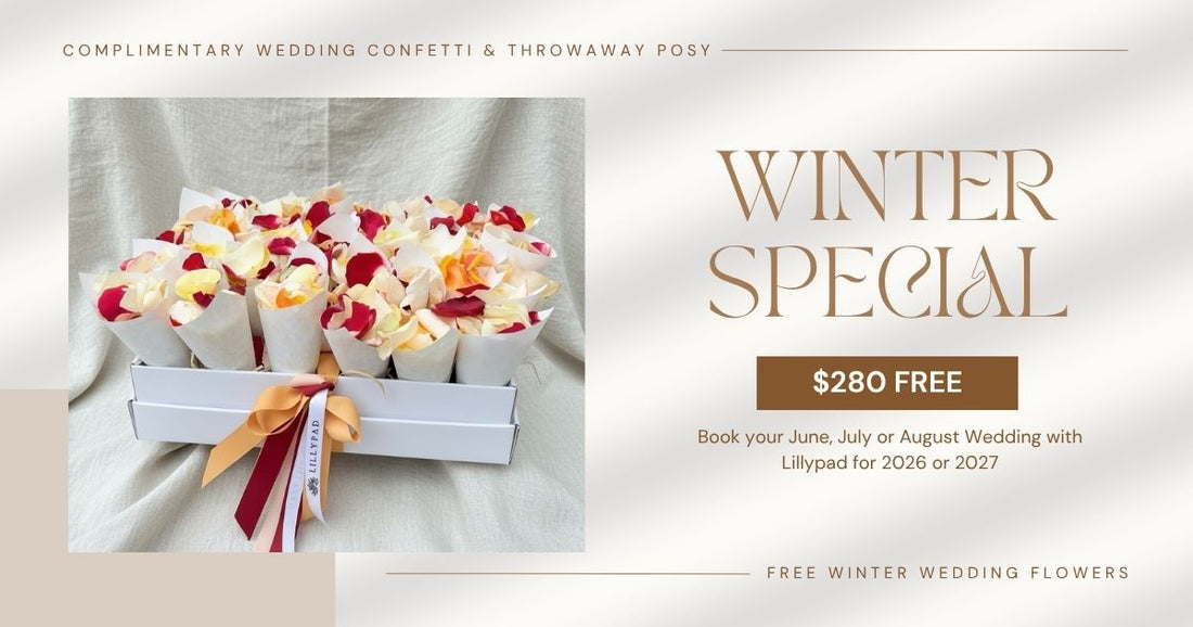 Winter Wedding Special Wedding Flowers Melbourne