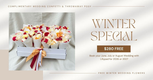 Winter Wedding Special Wedding Flowers Melbourne