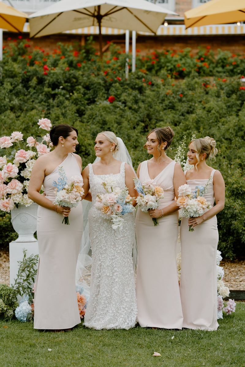 Florist: Lillypad Flowers
Bride’s dress: Evie Young Bridal
Makeup Artist: lizmakeuphance
Hairdresser: Hairby.brittany
Photographer: Emily Howlett