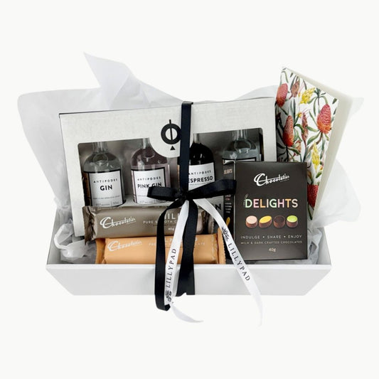 Aury - Melbourne Mini Gin Gift Box with Chocolates and Gift Card