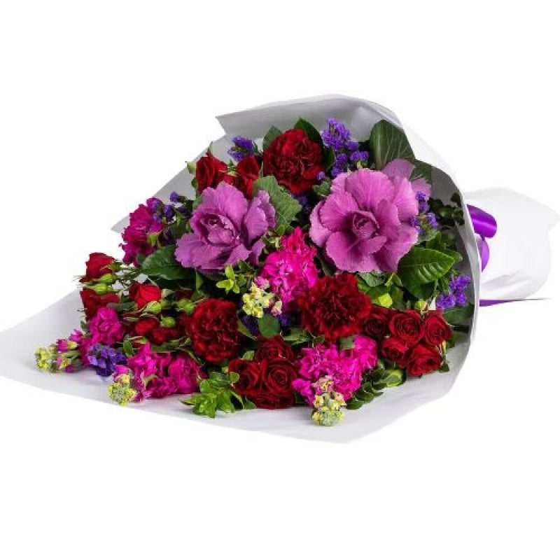 Bright Sympathy Flower Arrangement - Uplifting Funeral and Condolence Bouquet (Interflora)