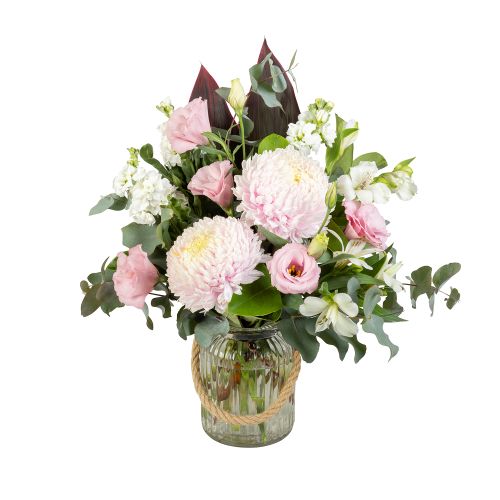 Dreamy Disbuds - Pink Disbud Lisianthus Stock Vase Arrangement (Interflora)