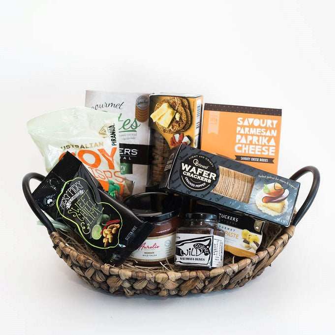 Nibbles - Savoury Gourmet Snacks In Gift Basket