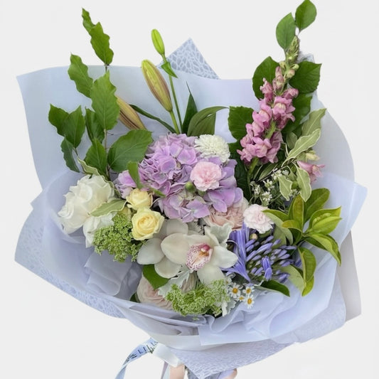 Florist Choice Pastel Flower Bouquet - Bespoke Bouquet