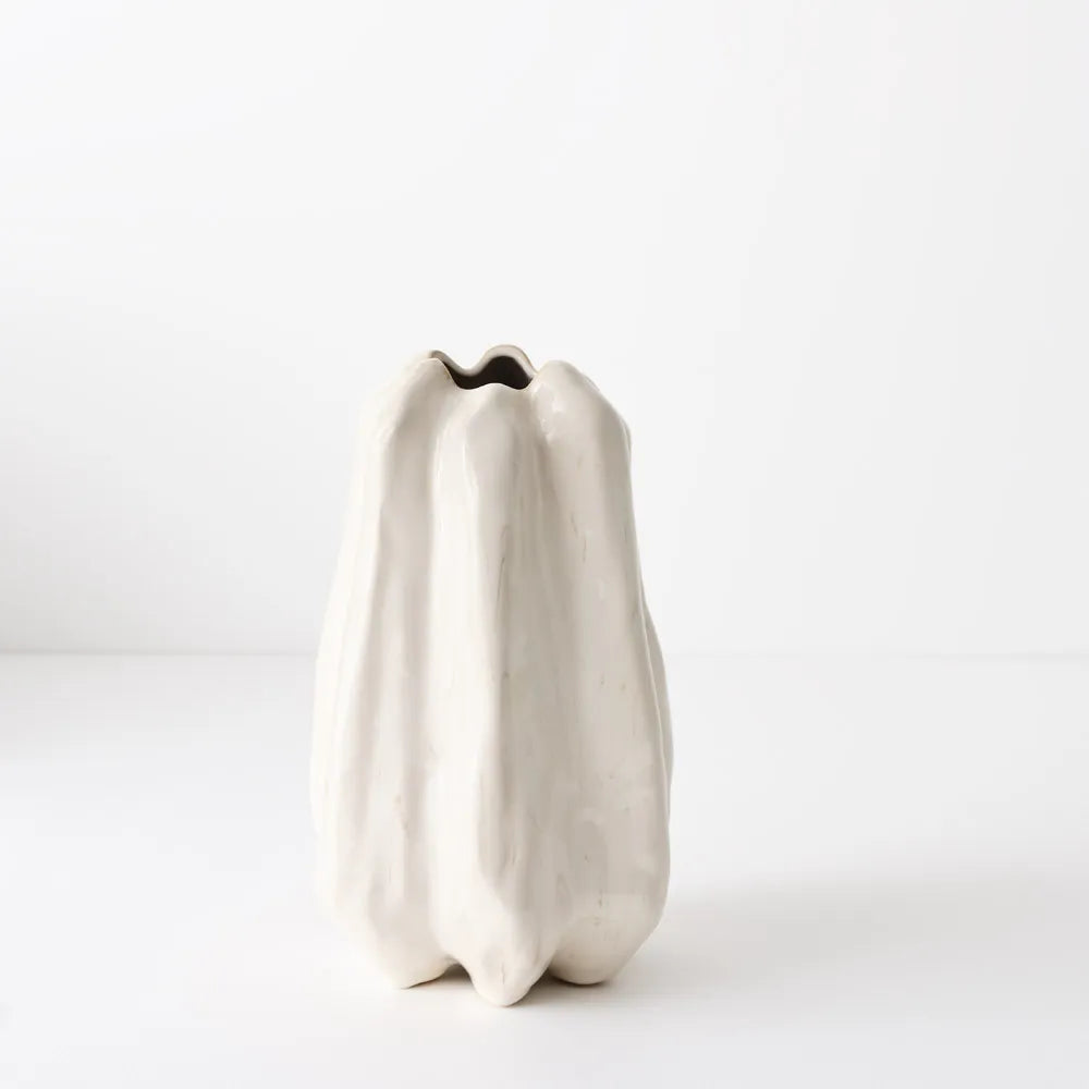 Rastina Vase - Unique Textured Ceramic Vase - Large