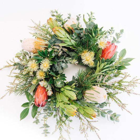 Unforgettable - Native Australian Flower Wreath