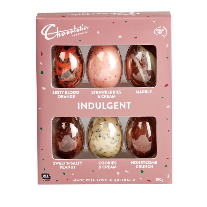 Chocolatier 6 Pack Indulgent Eggs