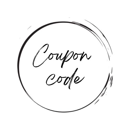 Coupon Code - Create your own coupon code to gift or for marketing purposes. 