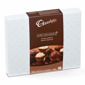 Chocolatier 150gm White & Dark Truffles (Melb Only)